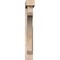 Ekena Millwork Legacy Block Smooth Bracket w/ Offset Brace, Douglas Fir, 5 1/2"W x 28"D x 40"H BKT0604X28X40LEC05SDF - alternate 3